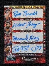 2024 Leaf Metal Signature Series Red Shimmer 1/1 Patrick Ewing Auto HOF 2zr