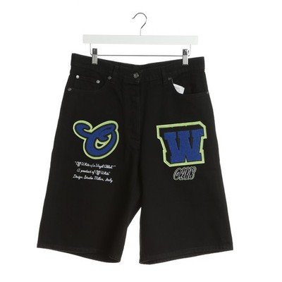 Bermuda Off-White Schwarz Blau W31
