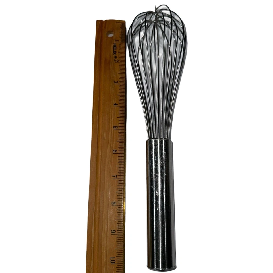 Batidores de alambre Vollrath 10" acero inoxidable 18-8 #A7030 Foto 4 de 4