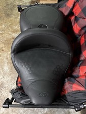 Cobra Vintage Super Touring Motorcycle Seat With Backrest. Cobra Vintage Super Touring Motorcycle Seat With Backrest.