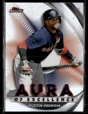 2022 Finest #AE-DP Dustin Pedroia Aura of Excellence Baseball Card 3002I