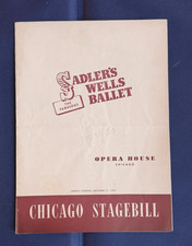 DECEMBER 31 1958 STAGEBILL OPERA HOUSE SADLER'S WELLS BALLET FONTEYN SHEARER