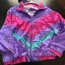 Misty Valley Sport Retro Colorblock Windbreak...