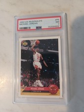 1992-93 Upper Deck McDonald's Michael Jordan #P5 PSA 7 NM Chicago Bulls HOF