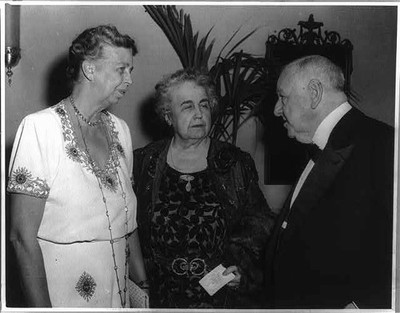 Mrs Franklin D Roosevelt Edith Bolling Galt Josephus Daniels 1945 Portrait