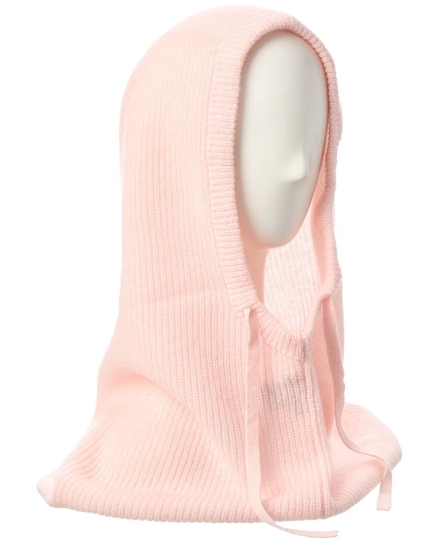 Hannah Rose Shaker Stitch Cashmere Balaclava Women's Blue