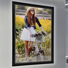 24 30'' LED Poster Movie Frame Backlit ,Light Box Art Advertising Sign Display
