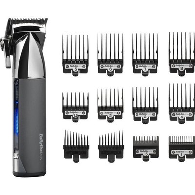 BaByliss E996E Super-X Metal Haarschneider Anthrazit (Akkubetrieb)