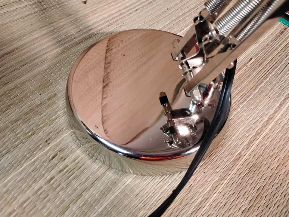 Lámpara de Escritorio Ajustable Articulada Ikea Forsa Acabado Cromo Luz de Dibujo Foto 4 de 4