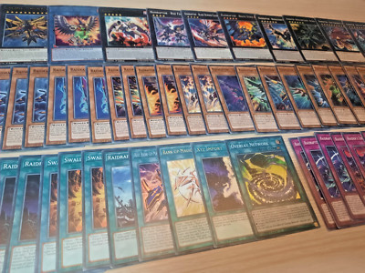 Yu-Gi-Oh! Competitive Raidraptor Deck 46 Karten Haupt + 13 Karten Extra