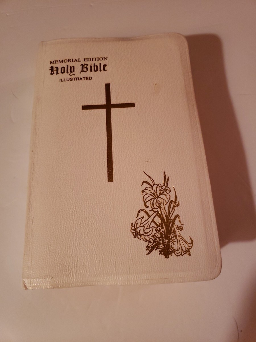 1970 Memorial Edition Holy Bible Illustrated NAB | eBay