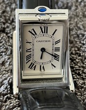 Cartier Tank Silver Unisex Adult Watch 