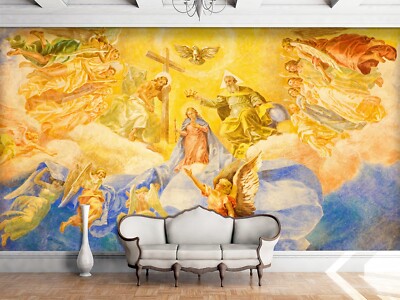 3D Cross Heaven 150 Wallpaper Mural Paper Wall Print Indoor Murals CA Sinsin