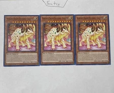 Yugioh 3x Nemleria Dream Defender Couette Common NM Same Day Shipping!