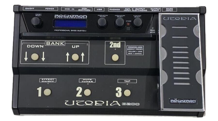 Rocktron Utopia B-200 Bass Effect Pedal | eBay