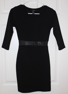 forever 21 black mini dress