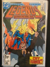 Legends #4 1987 Mini-Series High Grade 9.2 DC Comic Book D2-46