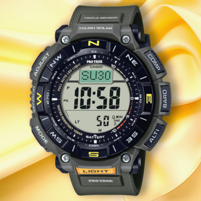 CASIO PRO TREK PRG-340-3JF Climber Line Solar Digital Watch Men's from Japan
