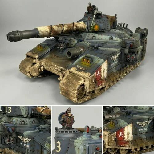 Astra Militarum Fully Assembled & Painted Warhammer 40K Miniature Toys