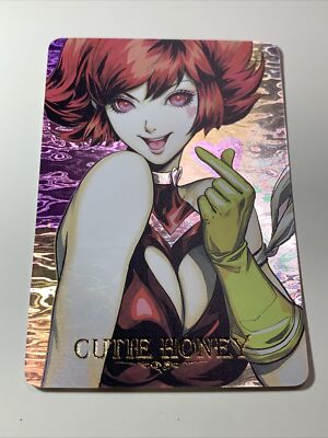 Cutie Honey Toei Kisaragi 18 Goddess Anime Waifu Holo Art Card ACG Carddass Girl