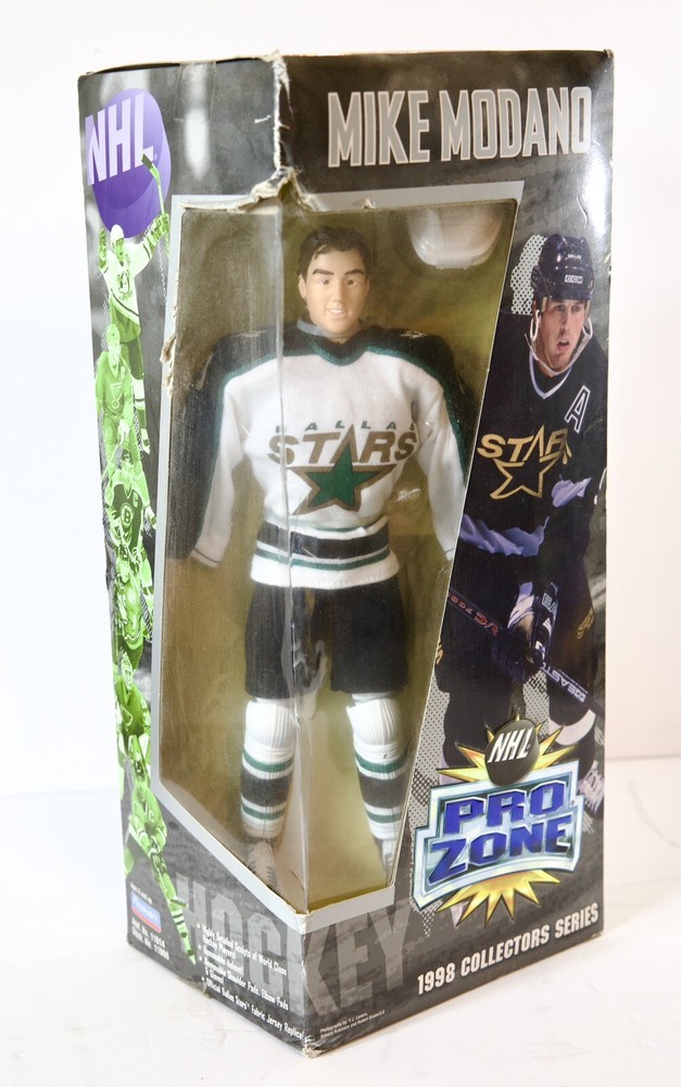 Mike Modano 1998 Collector Series NHL Pro Zone Doll Dallas Stars. Box Is Beat Up