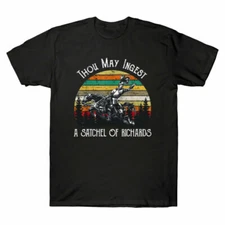 Get Now Vintage Trend Thou May Ingest A Satchel of Richards Men's T-shirt Cotton