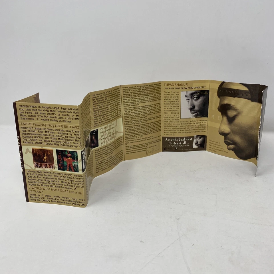 2Pac Tupac Until The End Of Time Cassette Tape 1 2001 Rare - Image 4 of 4