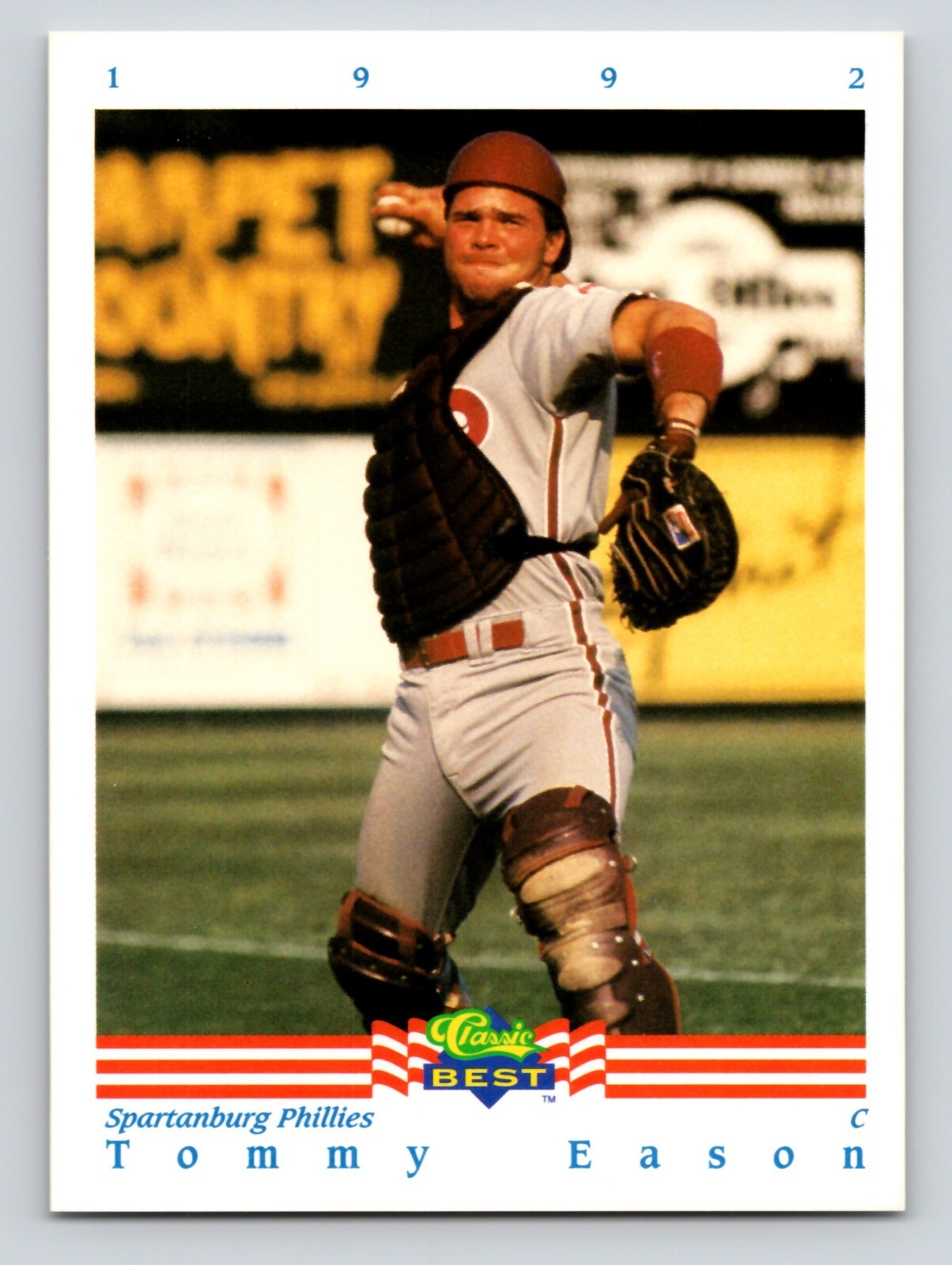 1992 Classic Best Minor League - Tommy Eason #263 (RC)