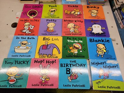 Leslie Patricelli 絵本セット 16冊 絵本 英語 Leslie Patricelli ボードブック セット レスリーパトリセリ