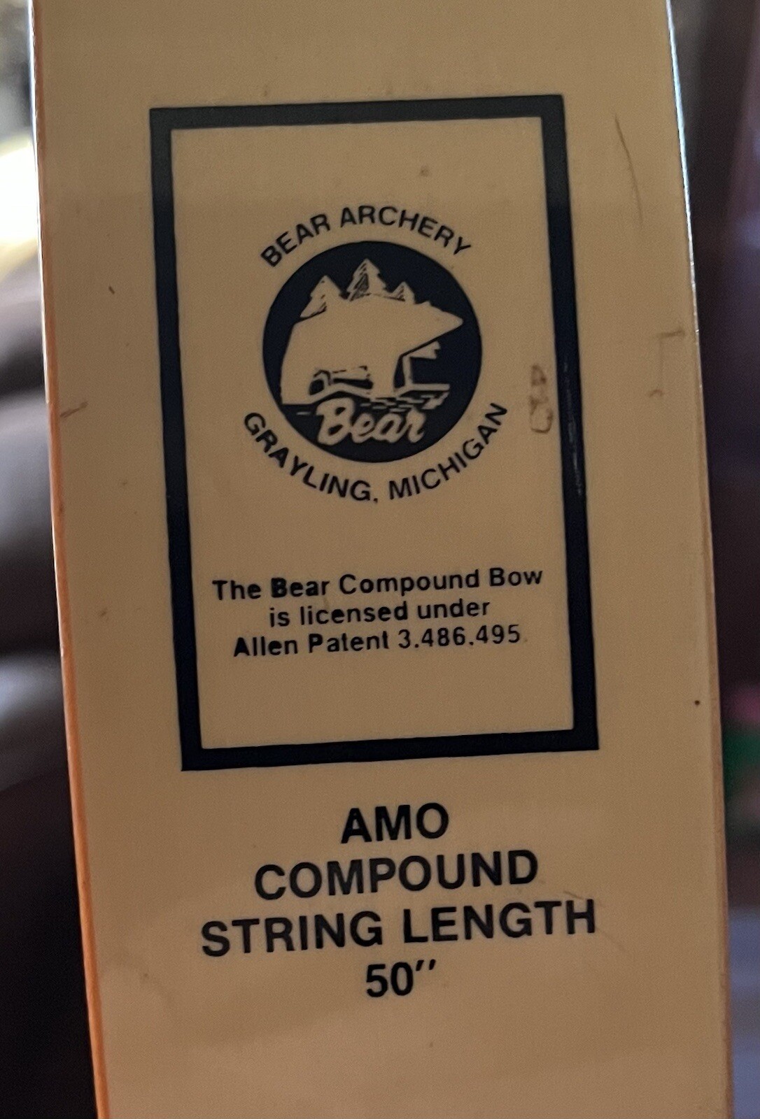 Bear Archery RH Tamerlane II Compound Bow COMPETITION NICE Condition eBay