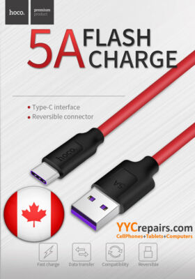 HOCO 5A Charging Cable USB Type-C Fast Charger Data Transfer Sync Oneplus 11 10