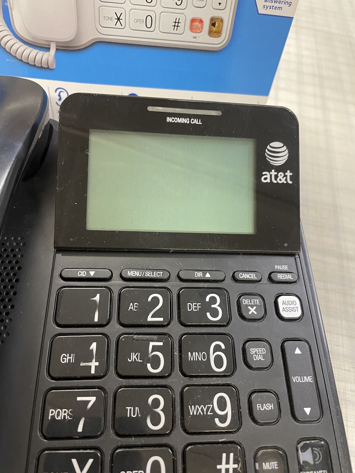 AT&T CL2940 Landline Corded Phone Desk Wall Telephone Caller ID