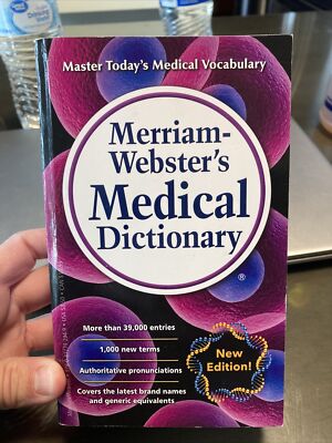 Merriam-Webster's Medical Dictionary (2016, Mass Market, New Edition)