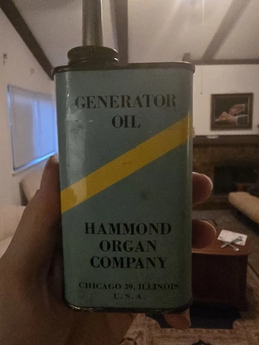 Generator Oil Can The Hammond Organ Co. Chicago Vintage