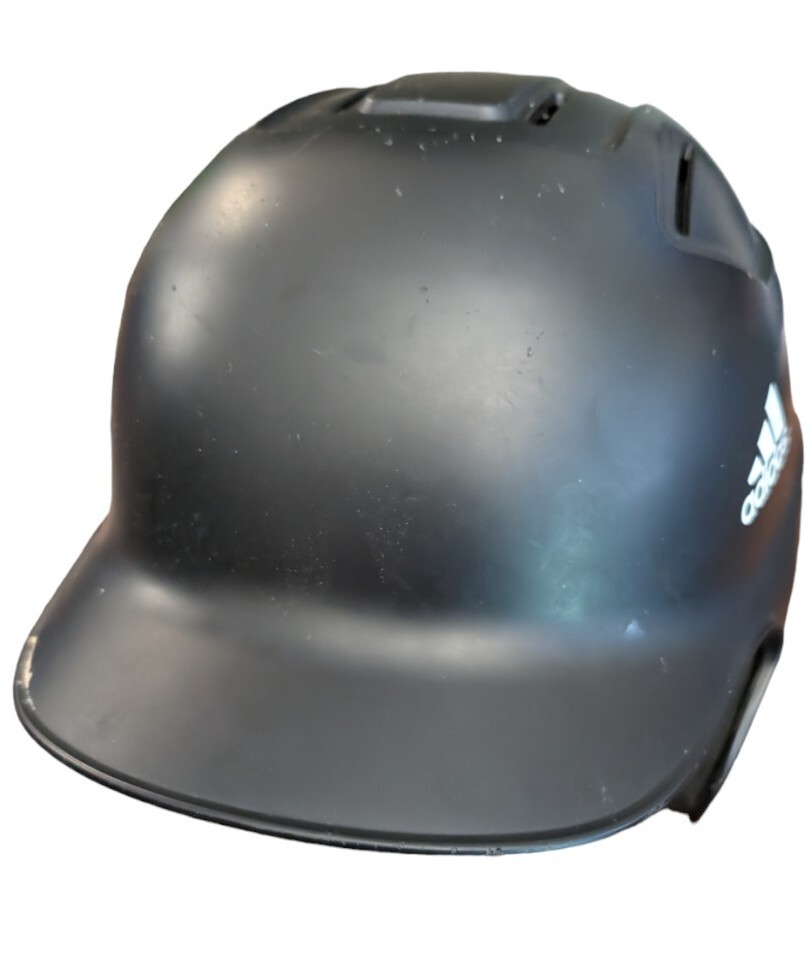 Adidas Senior Captain Baseball Batting Helmet Matte Black 7-7 5/8
