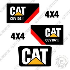 Fits Caterpillar CUV102D UTV Decal Kit - 7 YEAR OUTDOOR 3M VINYL!