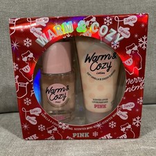 Victoria's Secret Pink Warm & Cozy Body Mist & Lotion Travel Size BNIB