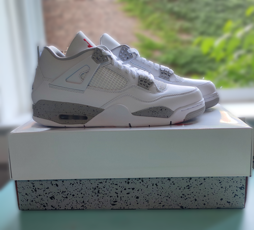 Jordan 4 Retro Oreo 2021 US Men's Size 