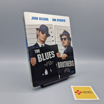 Blu-Ray Film: The Blues Brothers	Steelbook	Belushi & Aykroyd	Zustand:	Gut
