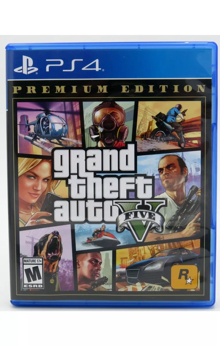 Grand Theft Auto V - Premium Online Edition - Playstation 4