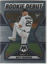 2022 Panini Mosaic #RD-14 Matt Manning Rookie Debut