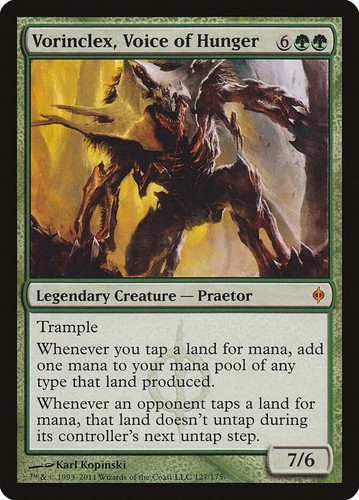 Vorinclex, Voice of Hunger 1x MtG New Phyrexia JAPANESE **See
