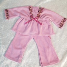 American Girl Doll Julie's Pink Butterfly Pajamas Outfit Retired