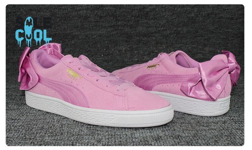 PUMA WILDLEDERSCHLEIFE in rosa Sneaker Schuhe 367316-05 - Bild 7 von 11