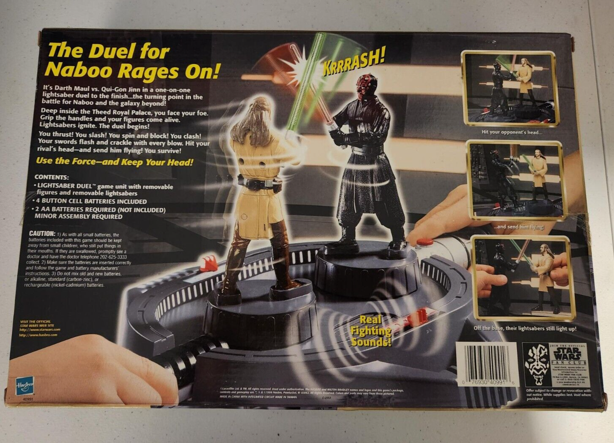 Star Wars: Episode 1 - The Final Lightsaber Duel (Obi-Wan vs. Darth Maul) Action Figure 2-Pack by Hasbro [並行輸入品] Amazon.com: Star Wars: Episode 1 - The Final Lightsaber Duel