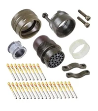 🔥NEW Amphenol Aerospace PTO6SE-16-23S(470) Kit 23 Pin Circular Connector Plug🔥