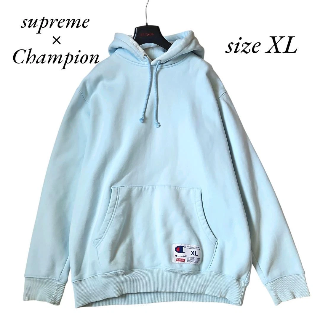 Sweat à capuche homme Supreme XL Champion Collaboration sweat à capuche emblématique streetwear