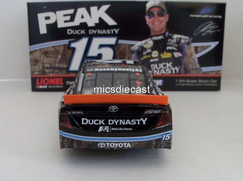 RARO 2013 Clint Bowyer #15 Duck Dynasty 1:24 Acción Diecast Duck Commander Foto 4 de 4
