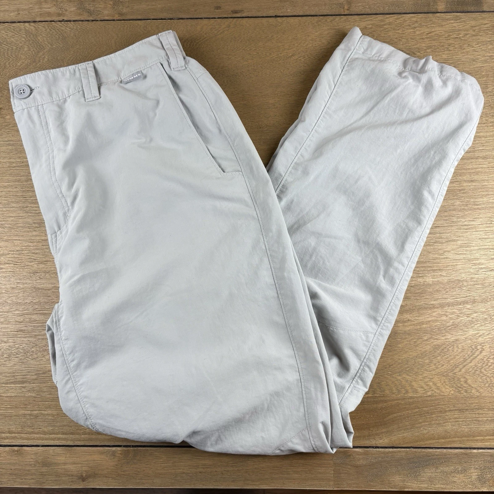 Simms Pants Mens 34 x 30 Slim Lightweight Outdoor Fishing Hiking Gray Elastic
Opens in a new window