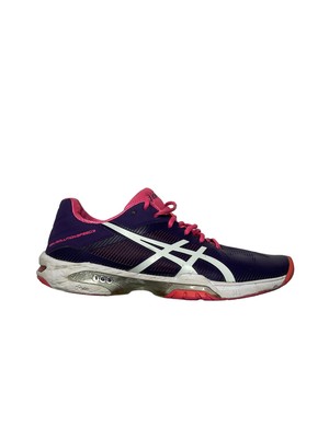 Asics Gel-Solution Speed 3 Purple Pink Tennis Shoes Women's (Size: 8.5) E650N